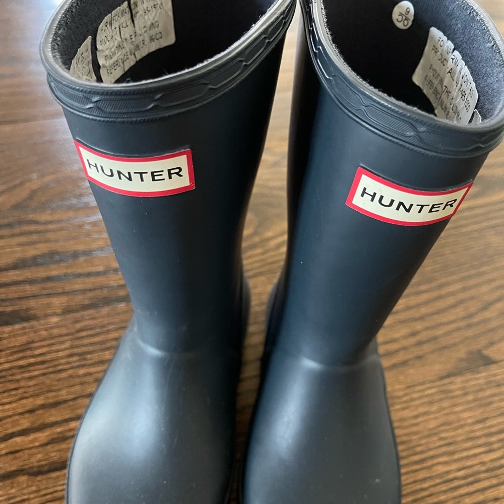 Kids unisex hunter boots